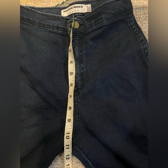 American Apparel Easy Jean Dark Denim in Size Small - Picture 5 of 8